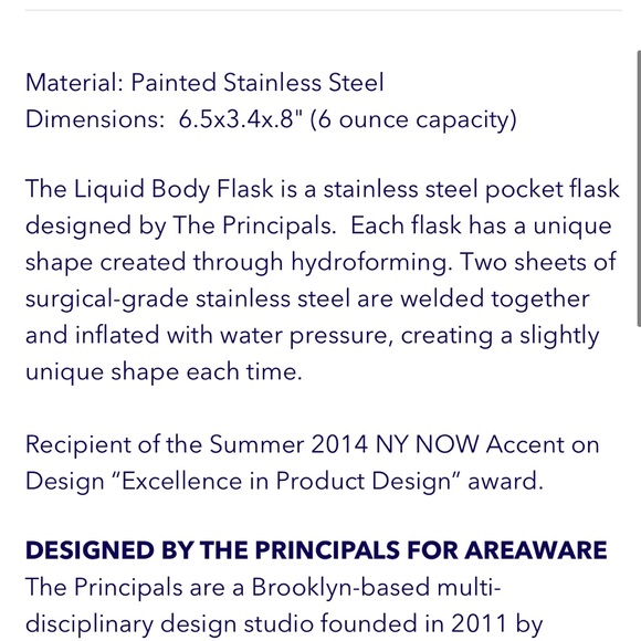 Liquid Body Flask - Picture 3 of 7